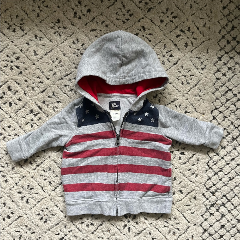 Baby OSH KOSH B’GOSH American Flag Jacket 0-3 Months